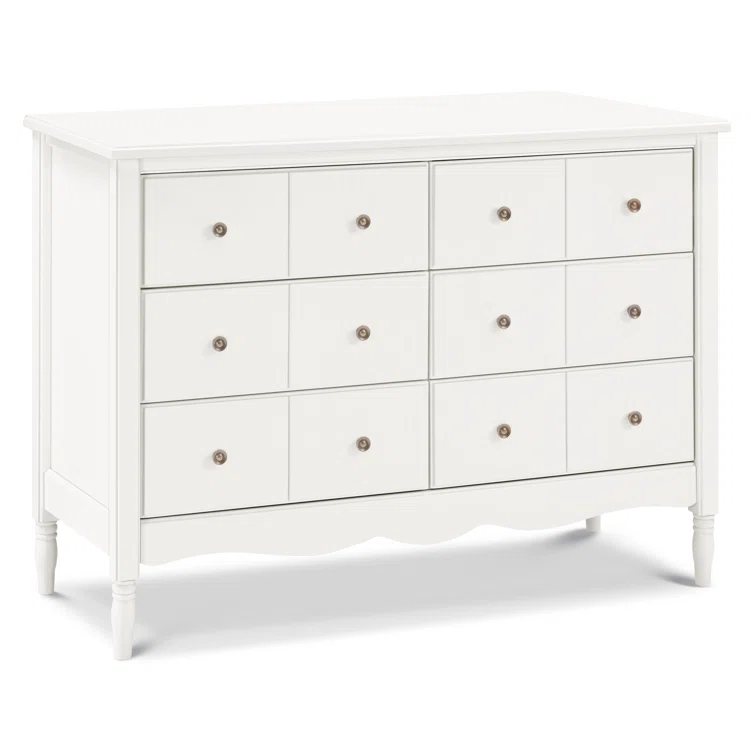 Liberty 6 Drawer 18.4" W Double Dresser