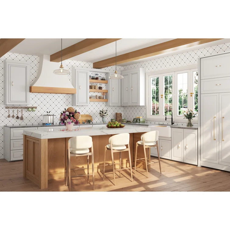 DeerValley 33" L X 20" W Single Basin Workstation Farmhouse Kitchen Sink With Sink Grid, Cutting Board And Dish-Drying Rack