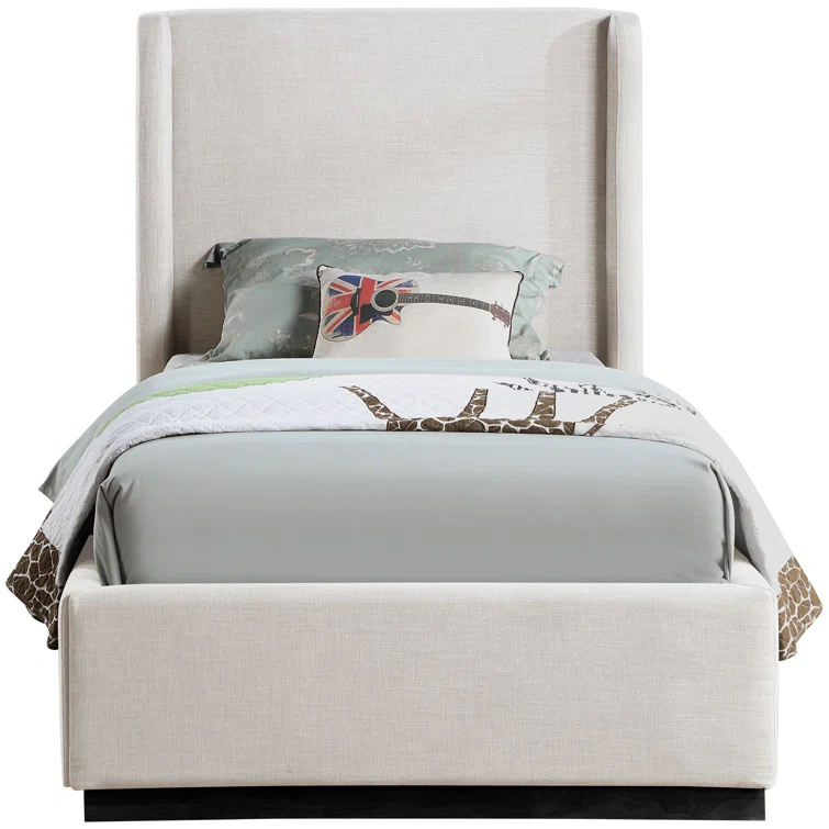 Earby Upholstered Panel Bed