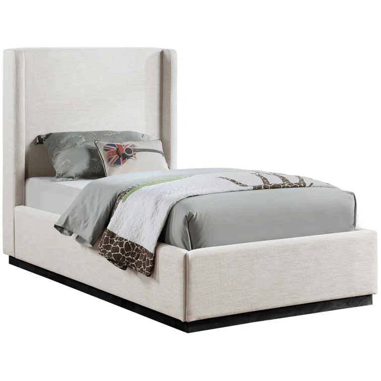 Earby Upholstered Panel Bed