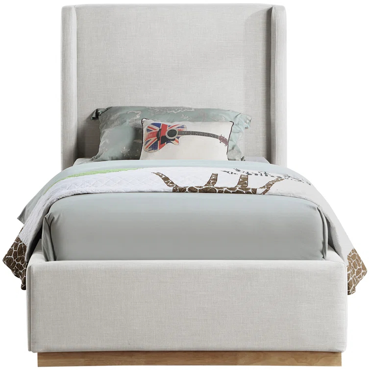 Earby Upholstered Panel Bed