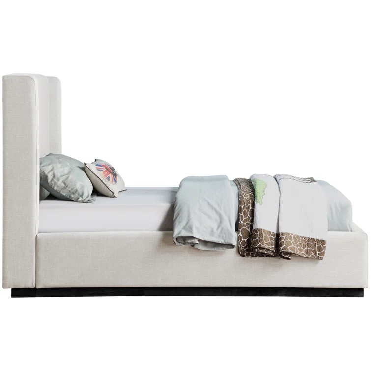 Earby Upholstered Panel Bed