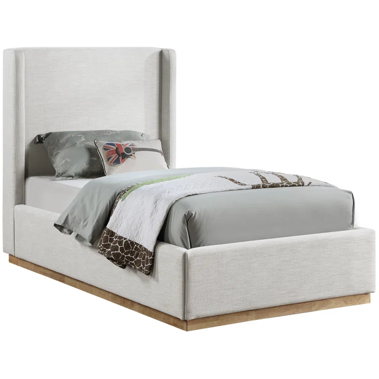 Earby Upholstered Panel Bed
