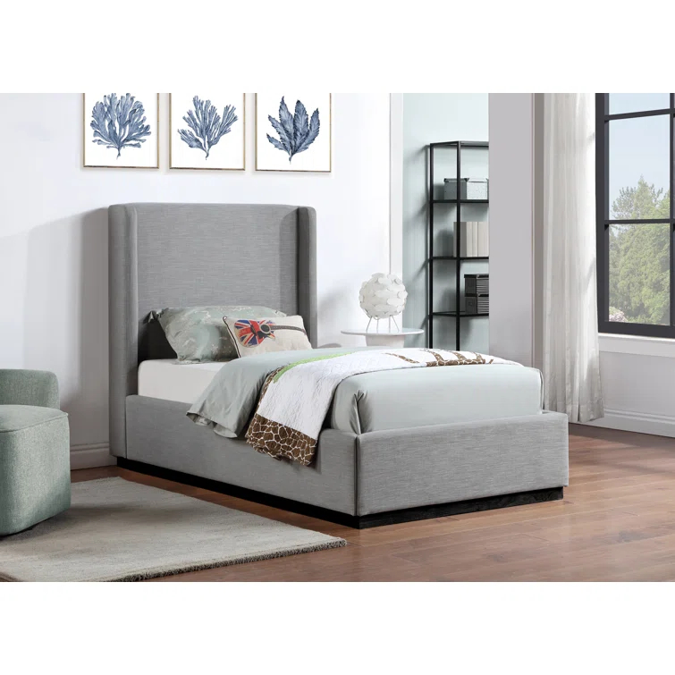 Earby Upholstered Panel Bed