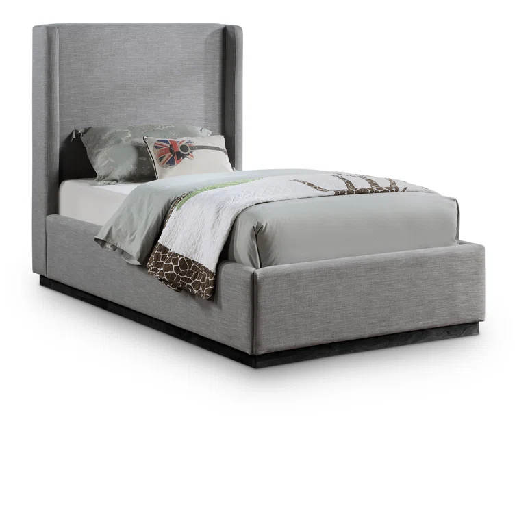 Earby Upholstered Panel Bed