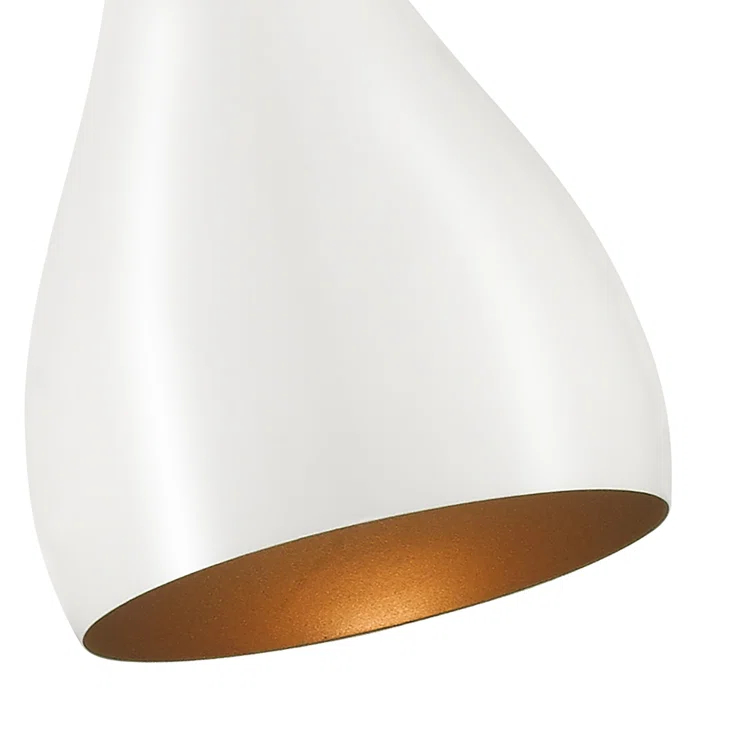 Schultz Single Light Metal Dimmable Pendant
