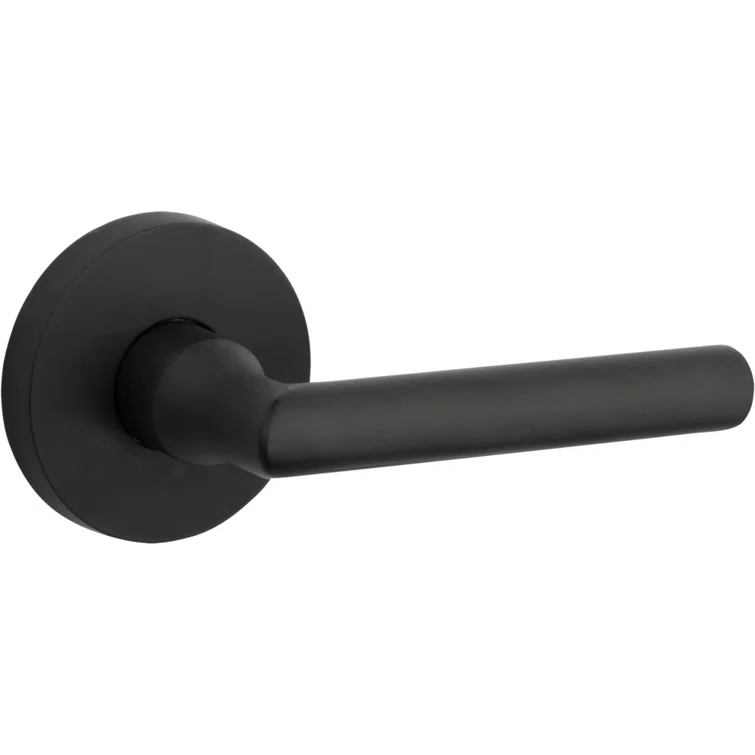 Baldwin 9BR3513-038 Satin Black Full Dummy Door Lever