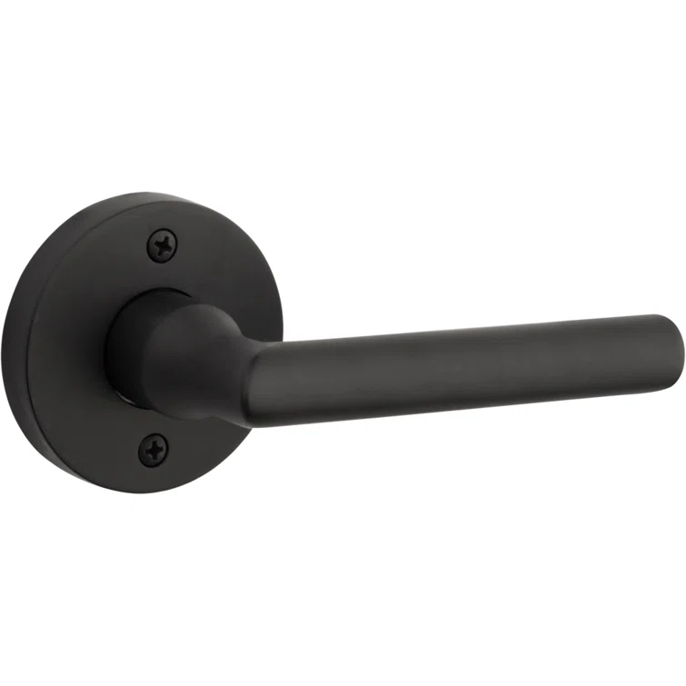Baldwin 9BR3513-038 Satin Black Full Dummy Door Lever