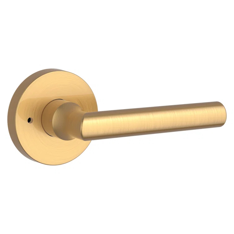 Lifetime (PVD) Satin Brass Privacy Door Lever