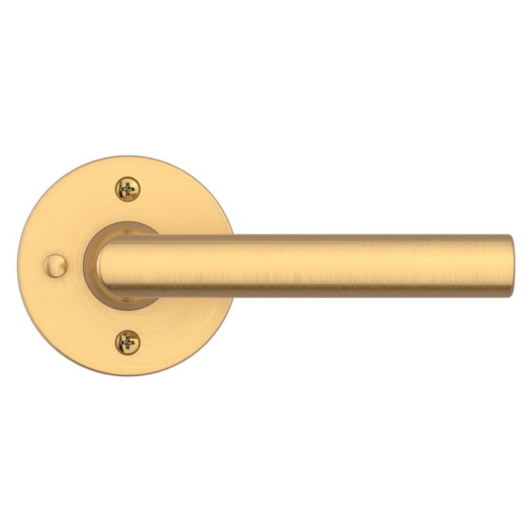Lifetime (PVD) Satin Brass Privacy Door Lever
