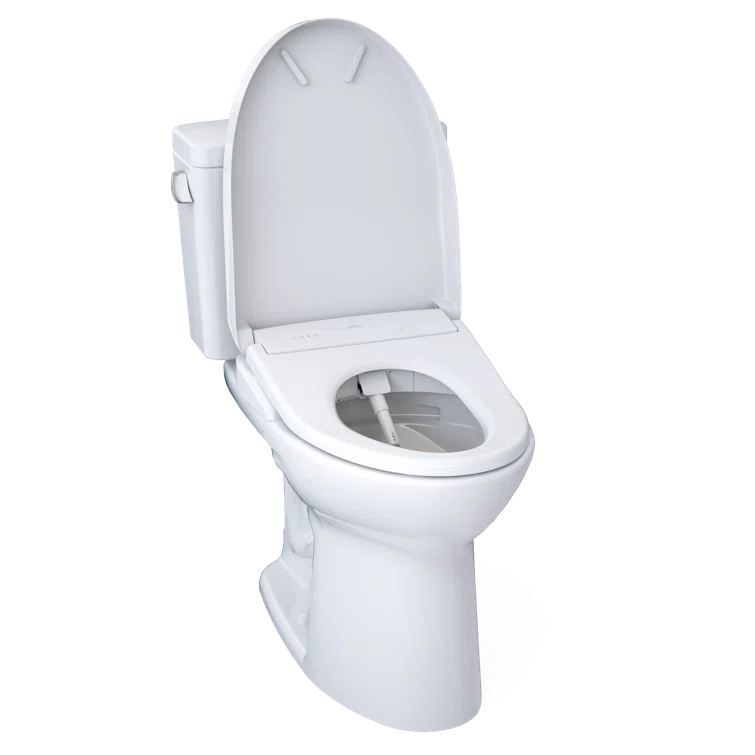 Drake® 1.6 GPF Elongated Floor Mounted Two-Piece Toilet (Seat Included) without Auto Flush