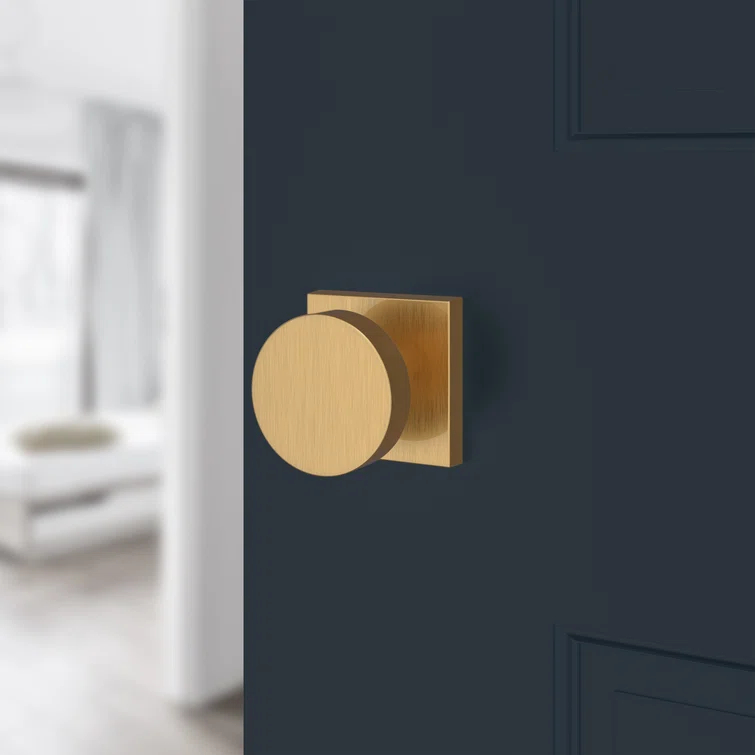 2.34375 X 2.5625 X Lifetime (PVD) Satin Brass Square