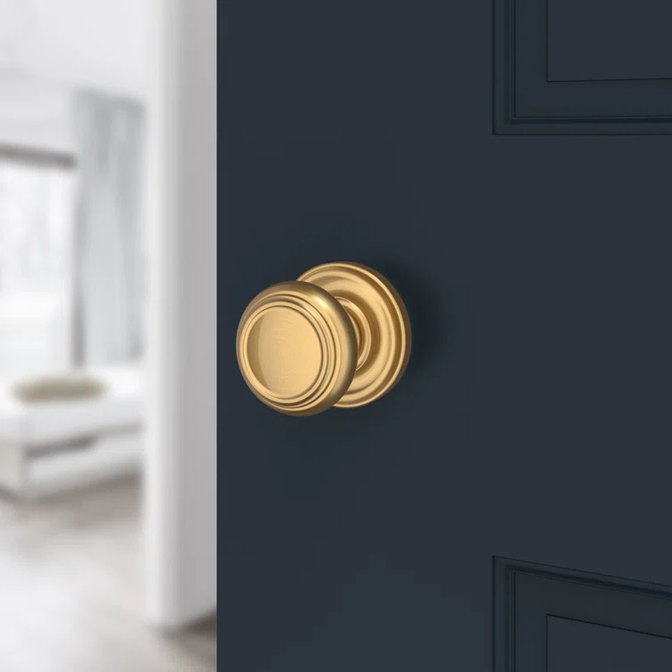 Lifetime (PVD) Satin Brass Round