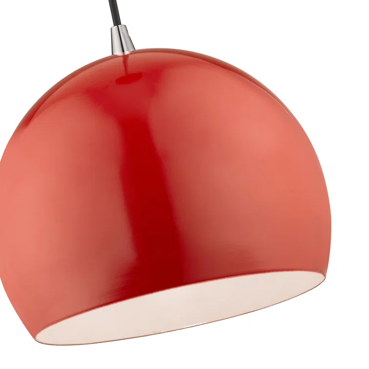 Schultz Single Light Metal Dimmable Pendant