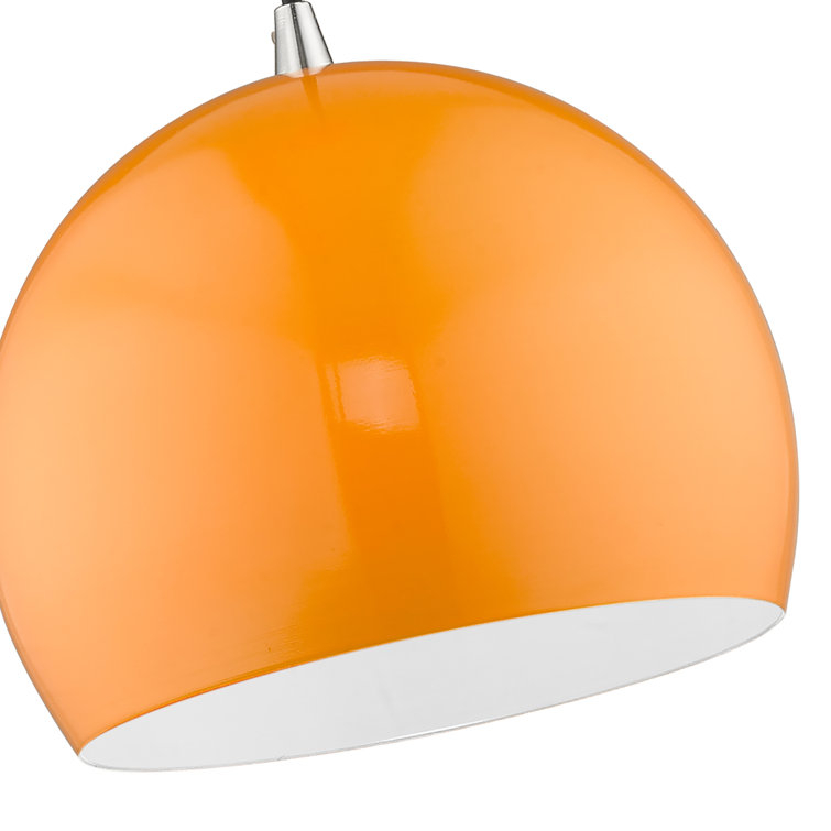 Schultz Single Light Metal Dimmable Pendant