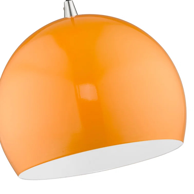 Schultz Single Light Metal Dimmable Pendant