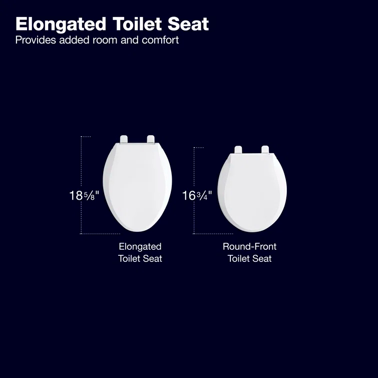 Adair 1.28 GPF Water Efficient Elongated One-Piece toilet (Seat Included)