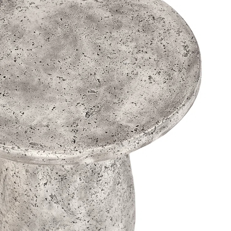 Adainville 16'' Stone Outdoor Side Table
