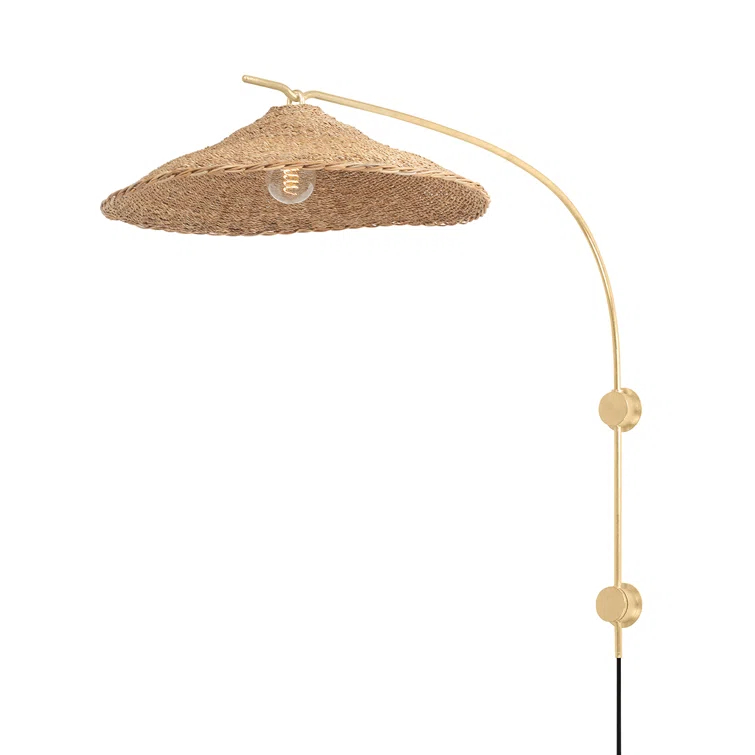 Nura Plug-In Sconce - Natural