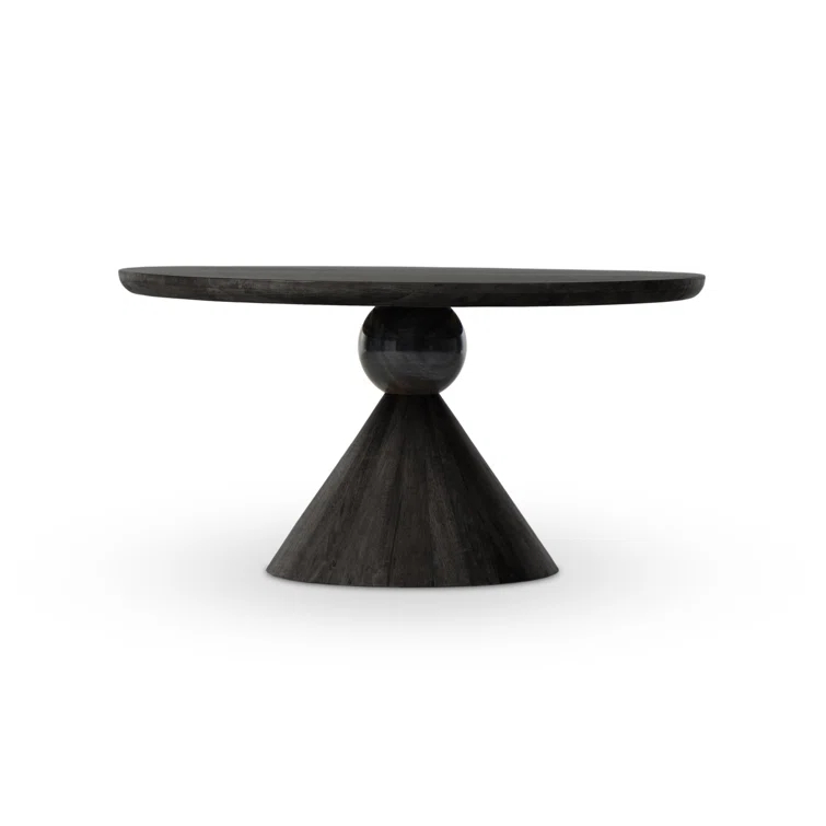 Bibianna Round Solid Wood Dining Table