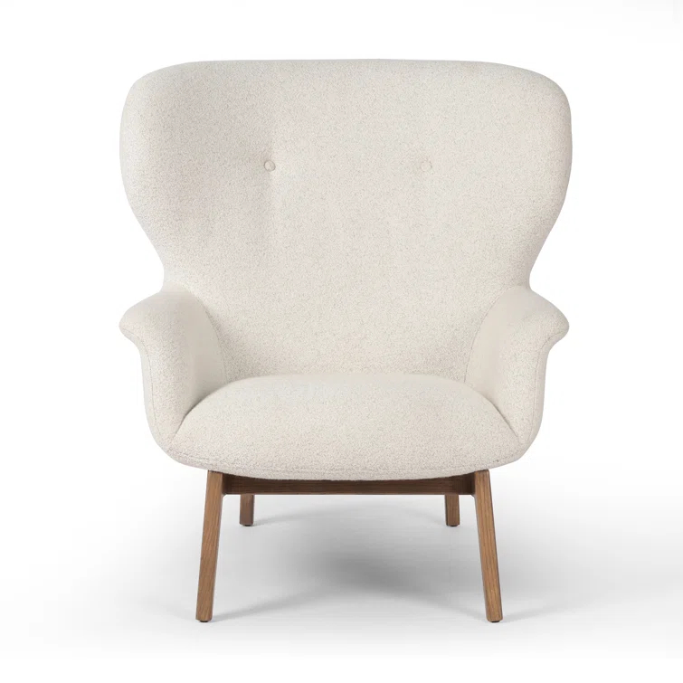 Elvie Upholstered Wingback Chair