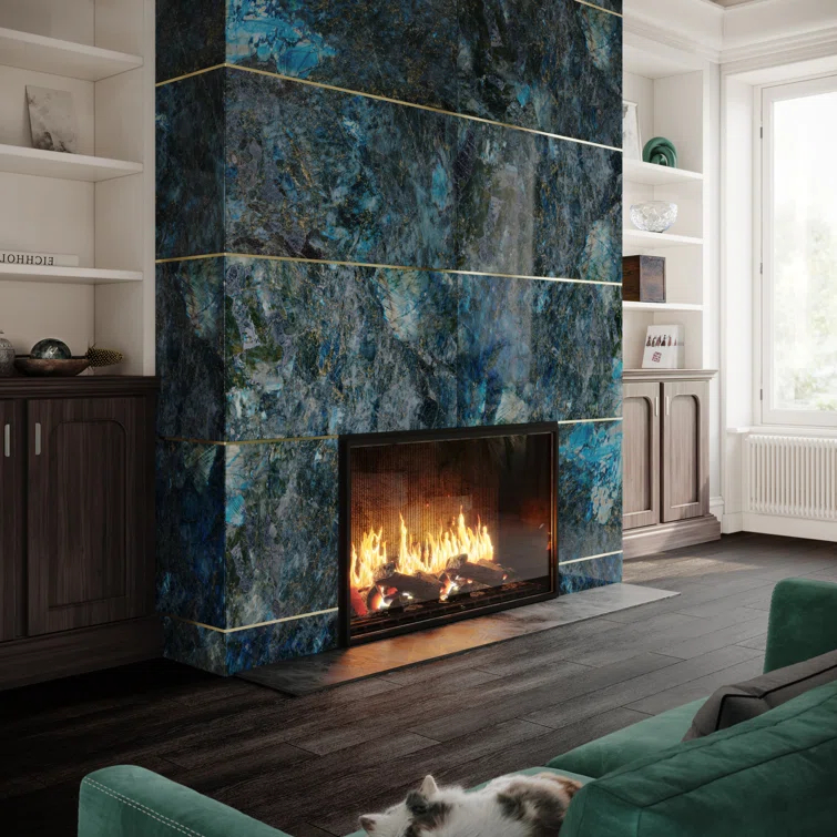 Calla Onyx 24" x 47" Porcelain Marble Look Wall & Floor Tile (15.49 Sq. Ft. / case)
