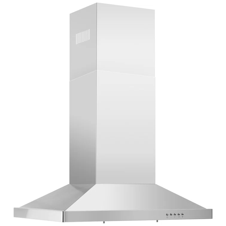 Blue Ocean 30" Stainless Steel 760 CFM Convertible Island Range Hood