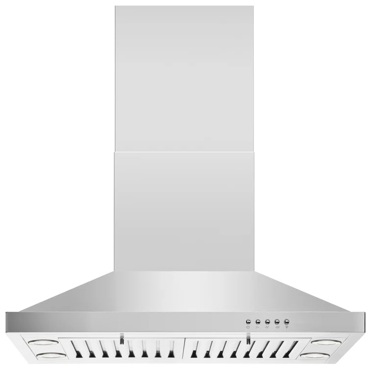 Blue Ocean 30" Stainless Steel 760 CFM Convertible Island Range Hood