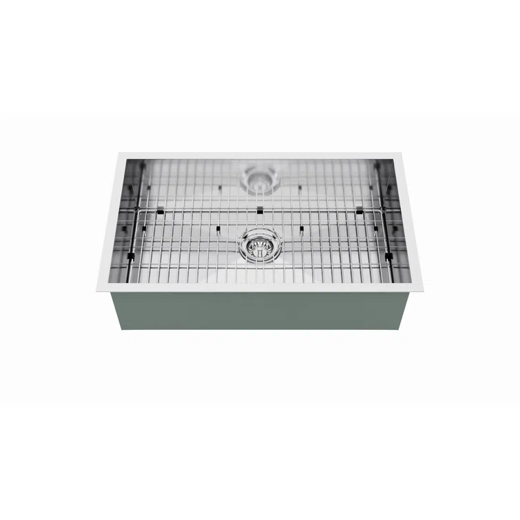Blue Ocean 32" L x 19" W Single BowlStainless Steel Undermount Kitchen Sink