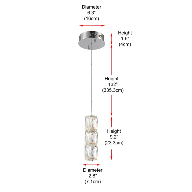 Alfee 1 - Light LED Single Pendant