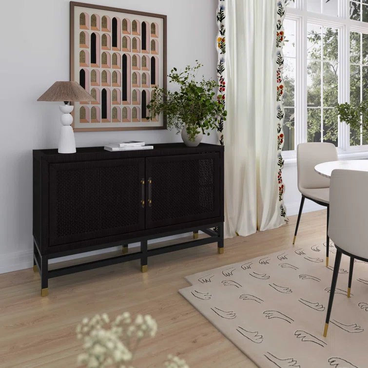 TOV Furniture Amara Woven Buffet