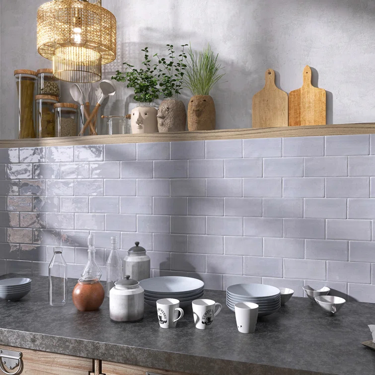 New Country 3" X 6" Ceramic Subway Wall Tile