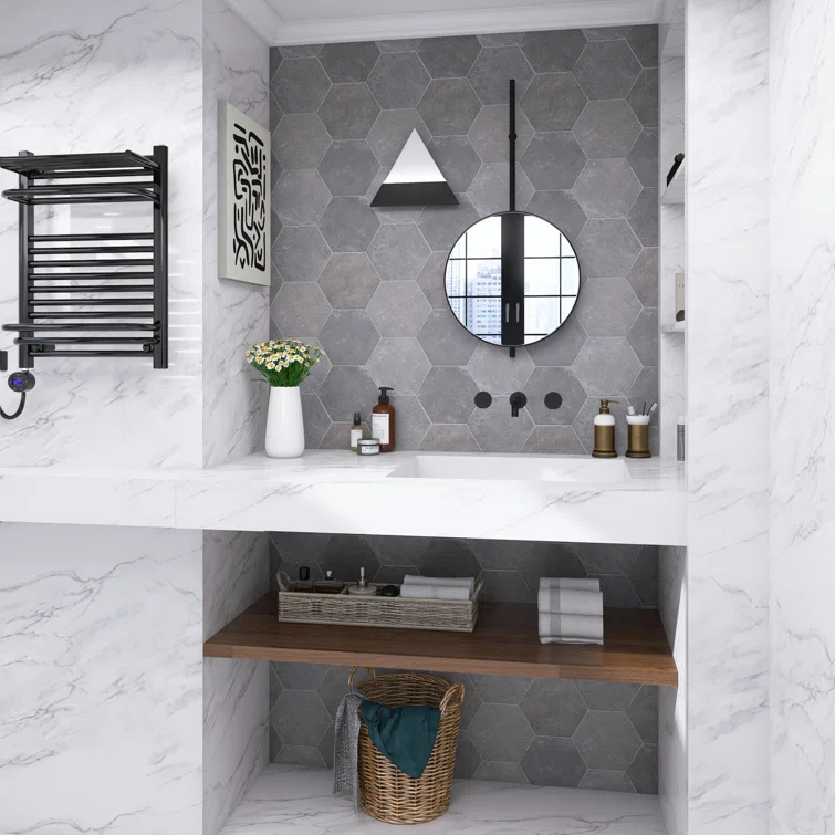 Dakota 8" X 9" Porcelain Wall & Floor Tile