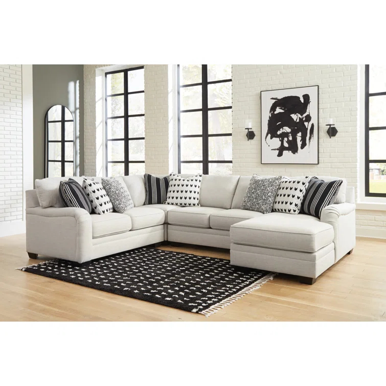 Genneth 4 - Piece Upholstered Sectional