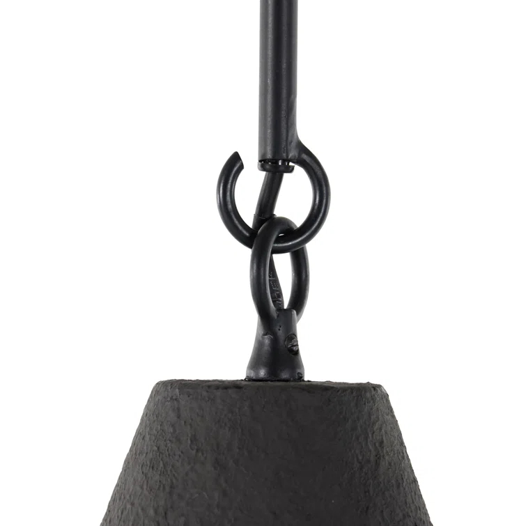 Ashwin Pendant Light - Black / 19.5"Dia