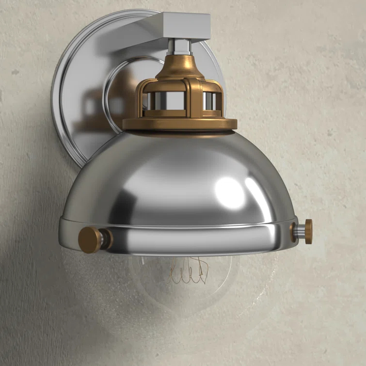 Kyoto Steel Armed Sconce