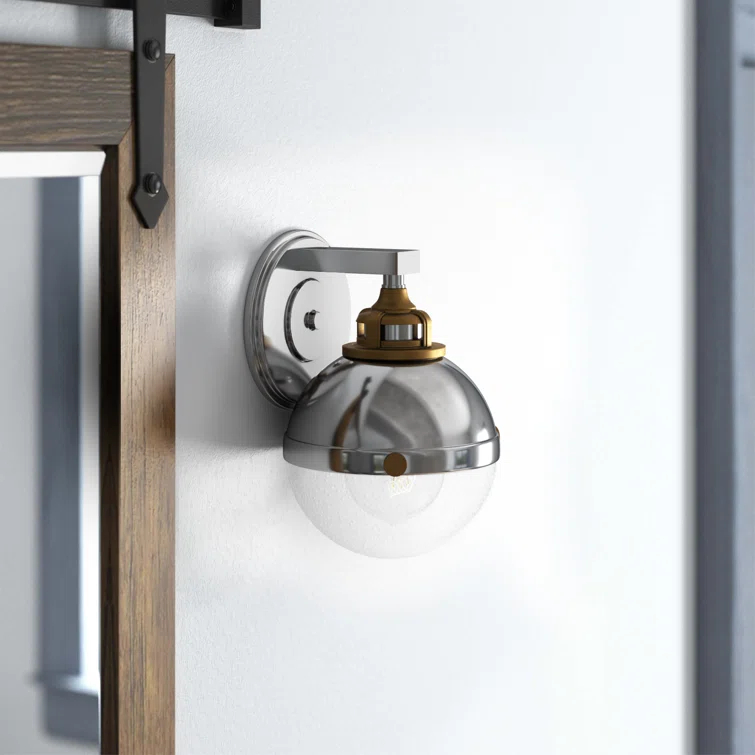 Kyoto Steel Armed Sconce