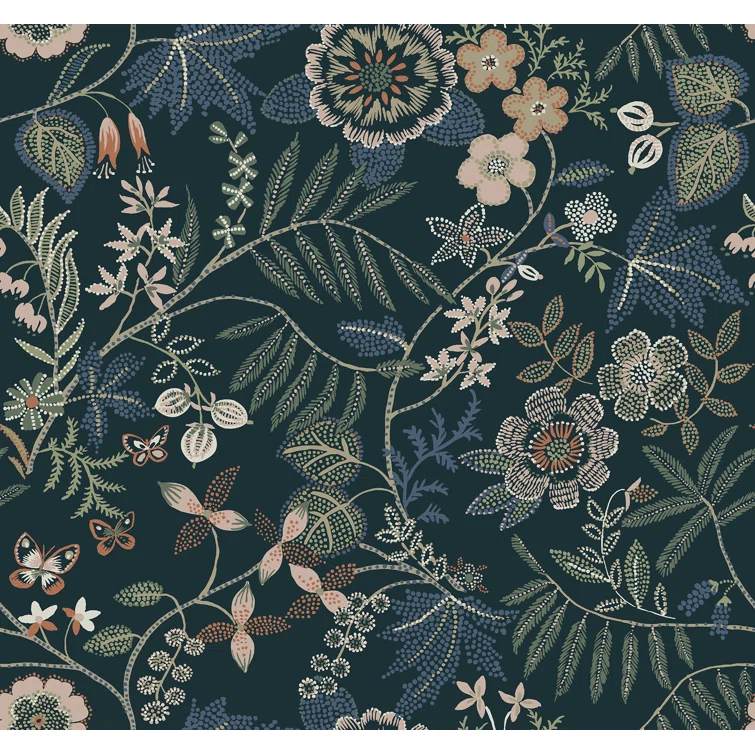 Marilyn Floral Trail Wallpaper