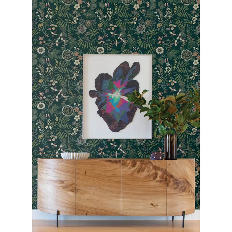 Marilyn Floral Trail Wallpaper