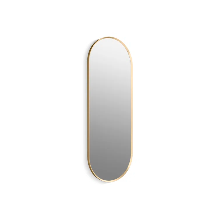 Essential Capsule Wall Mirror, Bathroom/Vanity Mirror with Frame