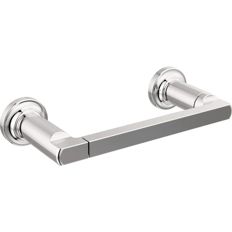 Tetra Pivot Arm Toilet Paper Holder Bath Hardware Accessory in Champagne Bronze