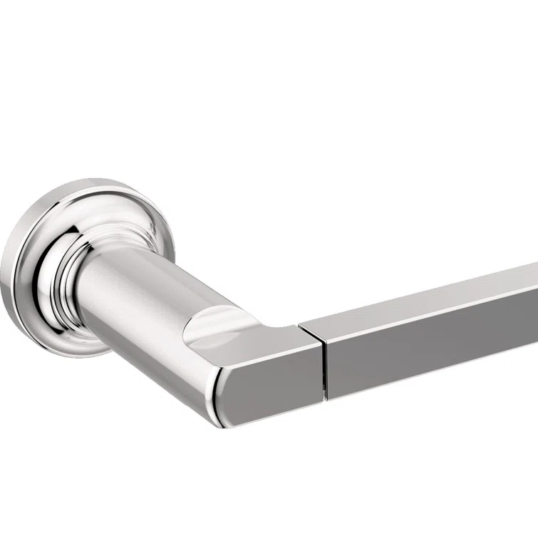 Tetra Pivot Arm Toilet Paper Holder Bath Hardware Accessory in Champagne Bronze