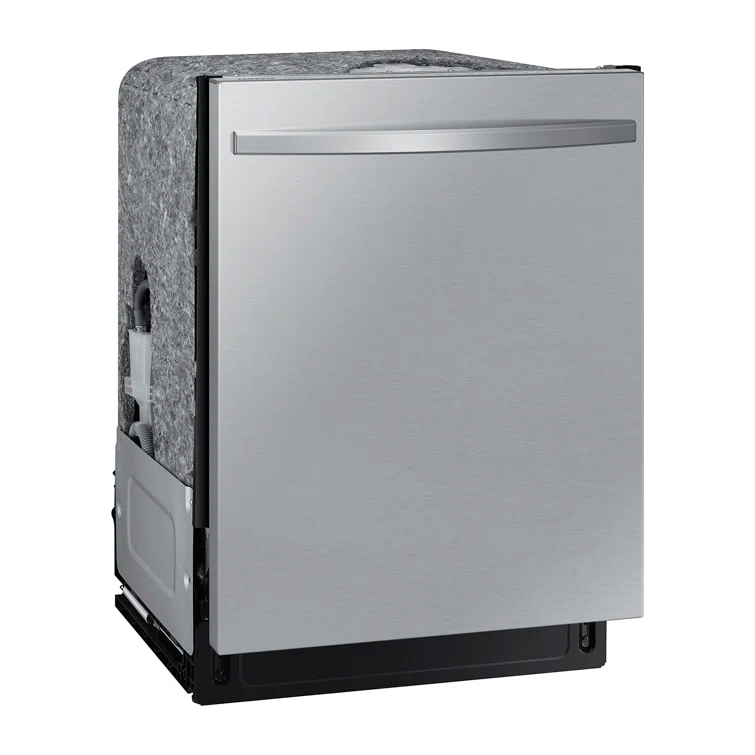Samsung 24" 46 dBA ENERGY STAR Certified Smart Built-in Top Control Dishwasher with Adjustable Rack