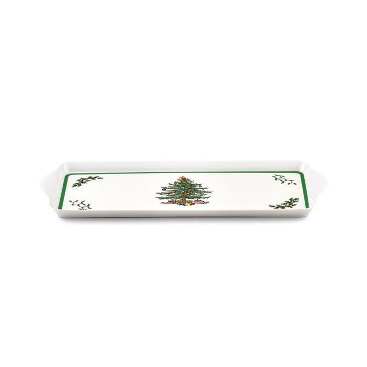 Pimpernel Christmas Tree Melamine Sandwich Tray