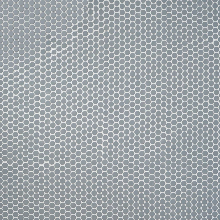 Zen 12.32'' W x 12.99'' L Ceramic Penny Round Mosaic Floor and Wall Tile (1.11 sq. ft./ each)