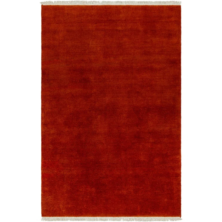 Clio Wool Red Rug