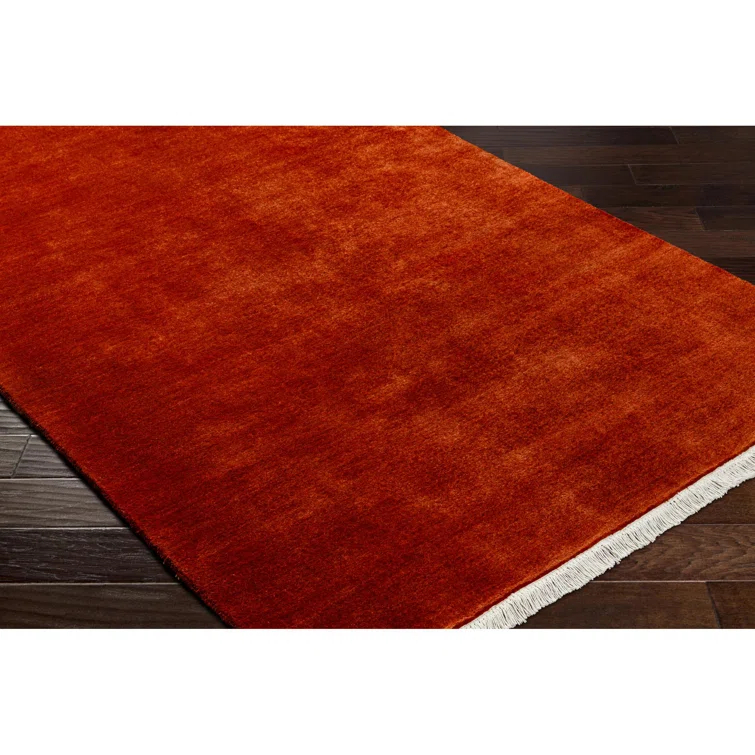 Clio Wool Red Rug