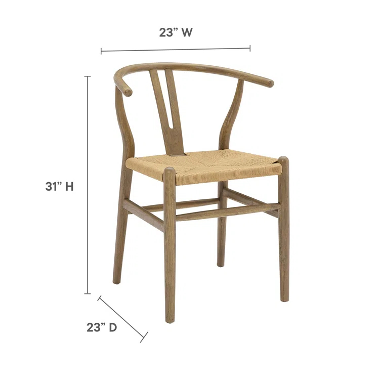 Modway Amish Dining Wood Side Chair