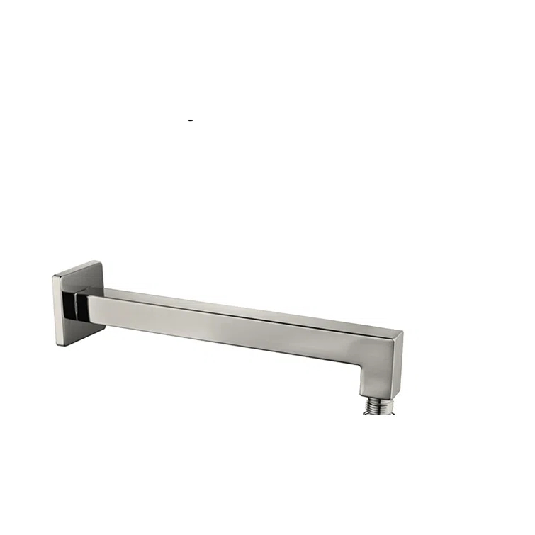 HHK HOME 4HKSQ9BN 9"  Metal Square Shower Arm,Brushed Nickel