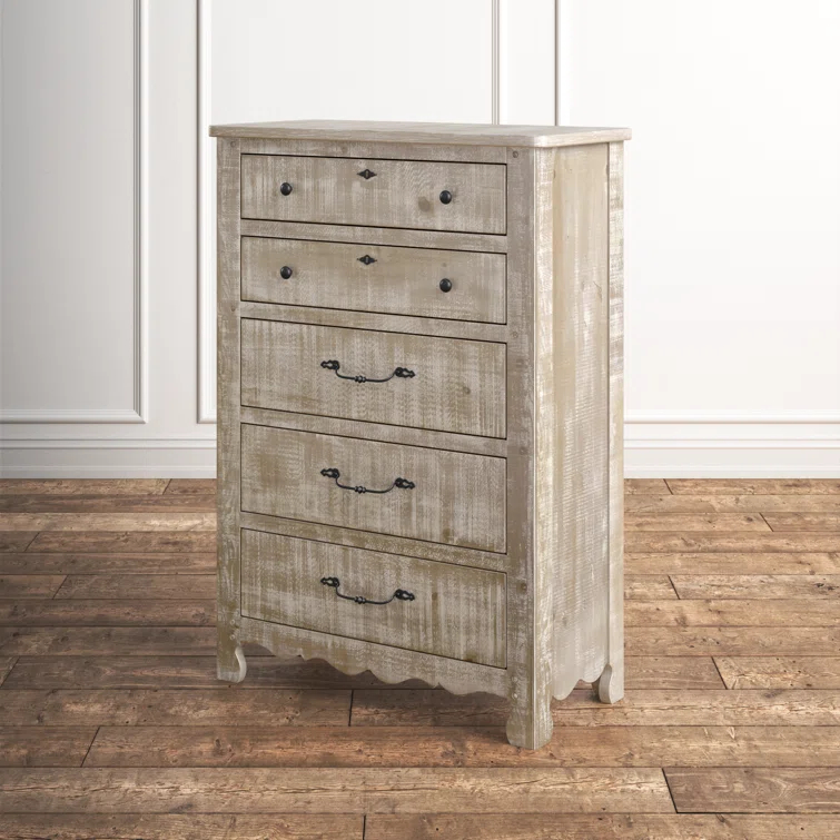 Thorin 5 Drawer 38" W Dresser